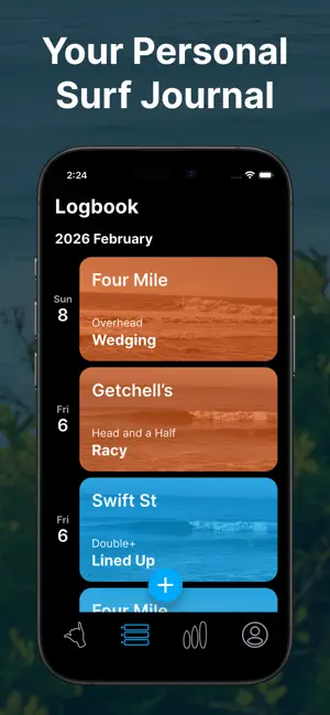 ShakaLog - Surf Journal screenshot 1