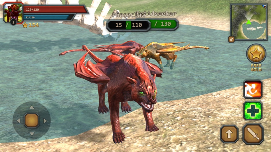 #3. Dragon Manticore Simulator (iOS) 由: Aziza Rahman