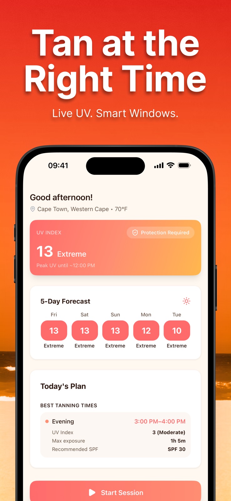 Tanning Diary: TanSmarter iphone screenshot 2