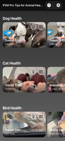 Purdue Vet Med Pro Tips iPhone screenshot