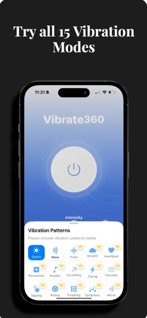 Vibrate 360: strong vibrator screenshot 3