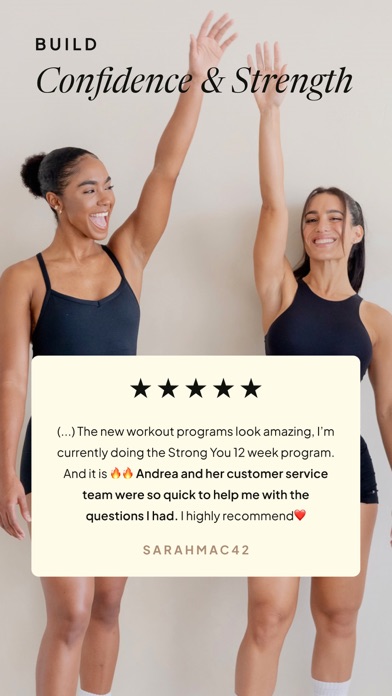 AllYou - Fitness App For Women Screenshot