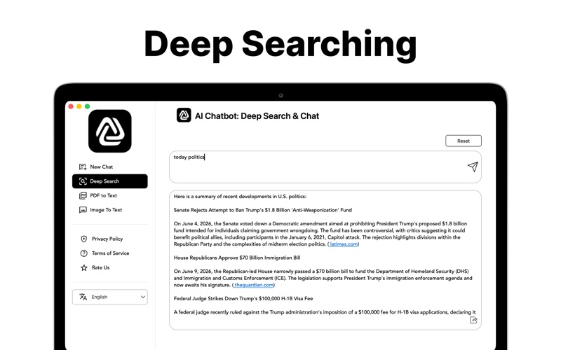 Chatbot AI - Unlimited AI Chat iPhone screenshot