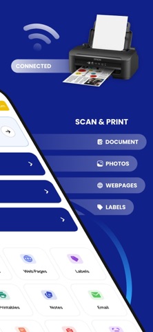 iPrint for Epsom Printer App iPhone screenshot