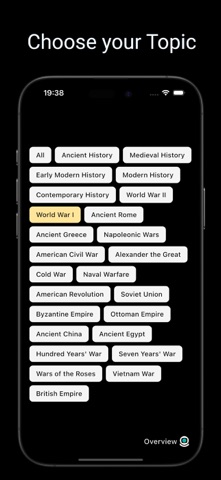Overview – Discover History screenshot