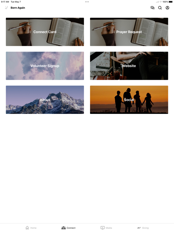 Born Again Church iPad screenshot 2 - Education app