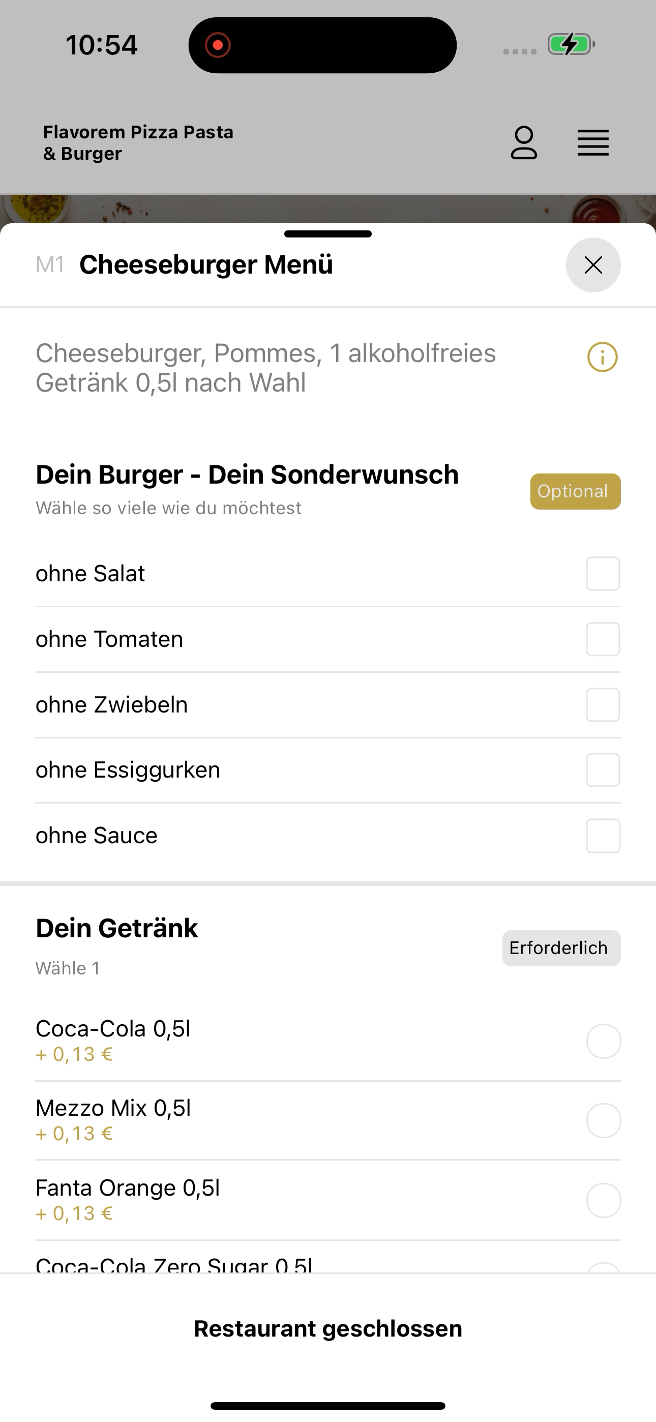 Flavorem Pizza Pasta & Burger screenshot 8