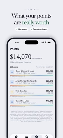 CardROI: Credit Card Tracker Screenshot 6 of 7