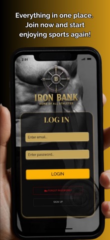 Iron Bank App screenshot