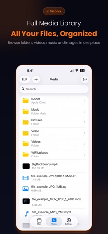 Visonix - Video & Music Player Screenshot 7 of 10