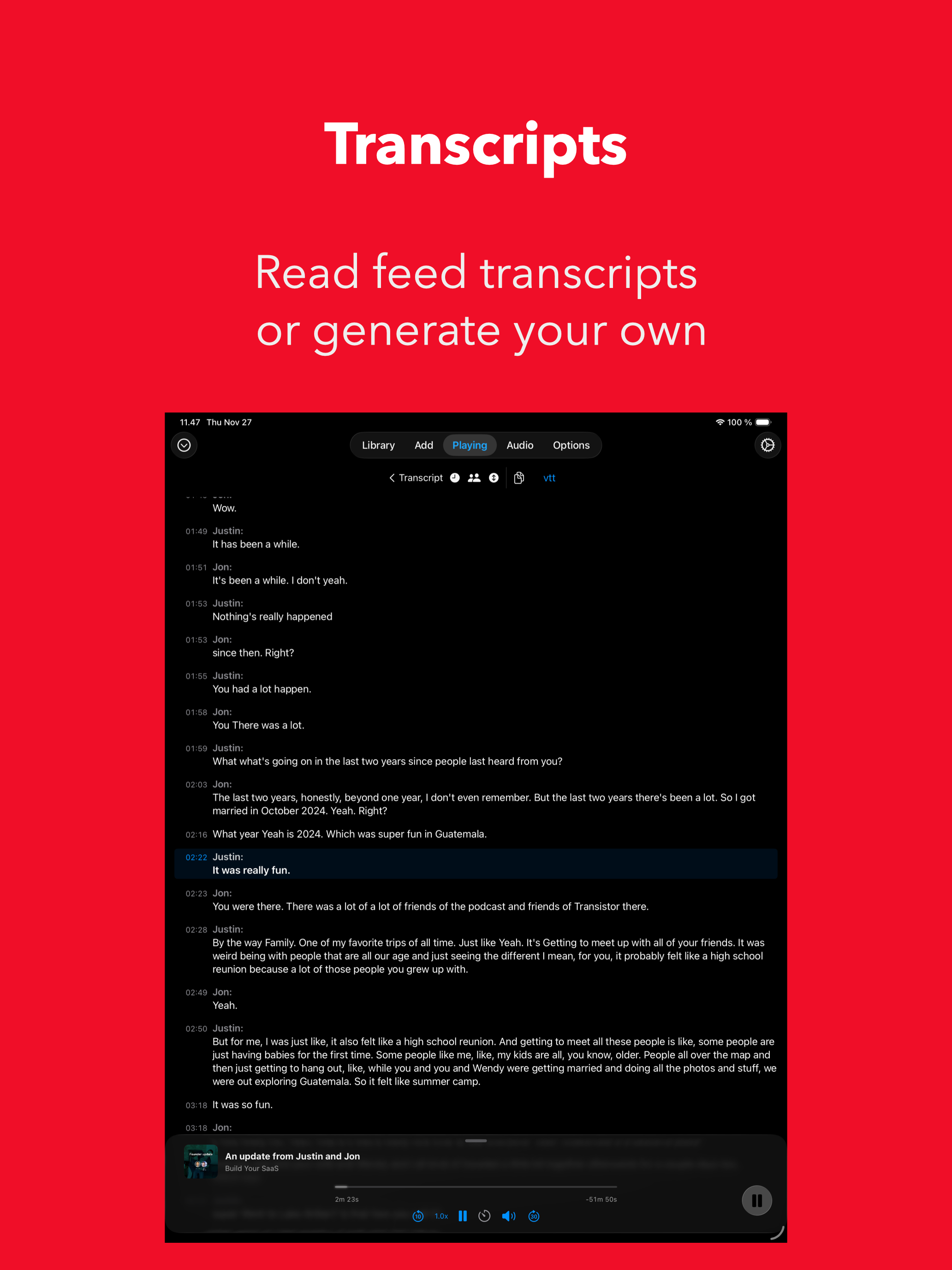 Nuotit — Private Audio Player