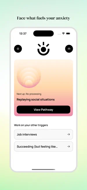 Onna – calm anxiety – fast screenshot 1