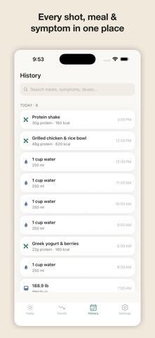 Sturdy: GLP-1 Tracker Screenshot 1 of 5