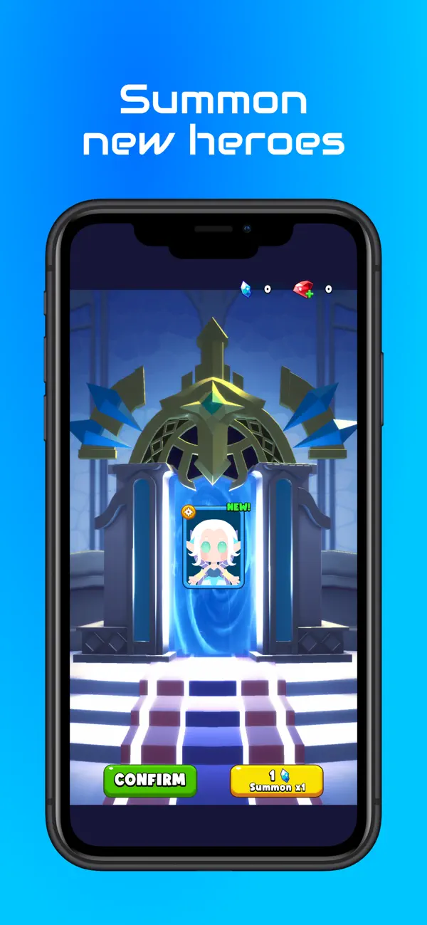 Defendoria: Heroes Legend iOS Mod IPA screenshot 5 - iOS game interface