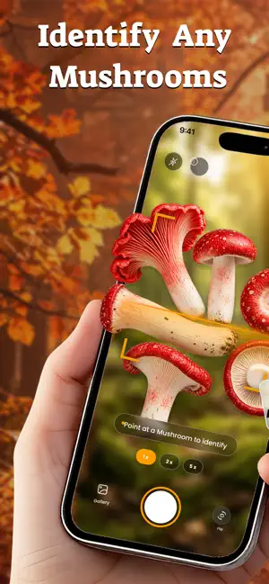 Mushroom Identifier: MycoSnap screenshot 1