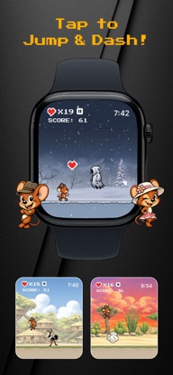 WhiskerDash: Retro Watch Game screenshot 2