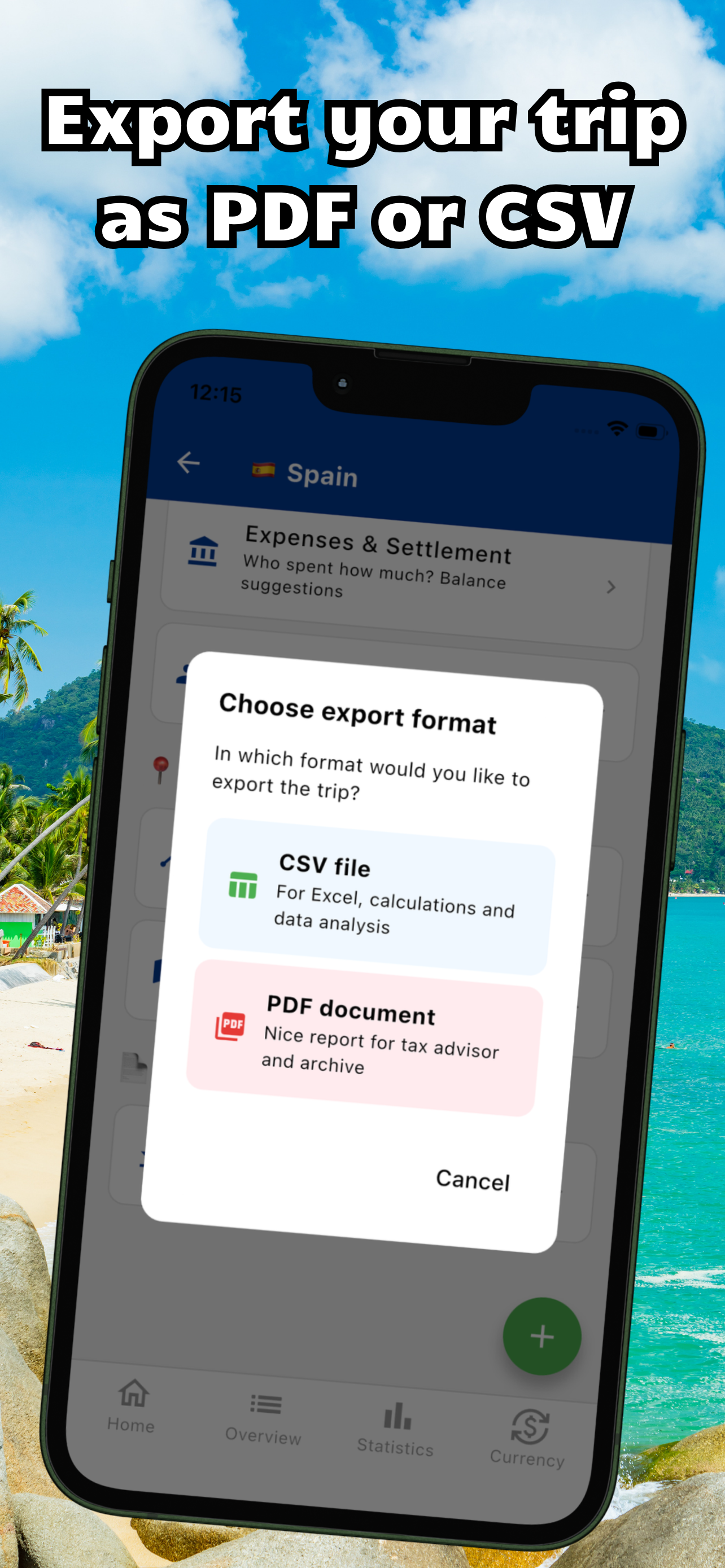 TripGuard - Travel Expenses