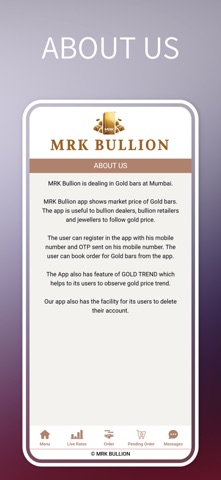 MRK Bullion Screenshot 8 of 8