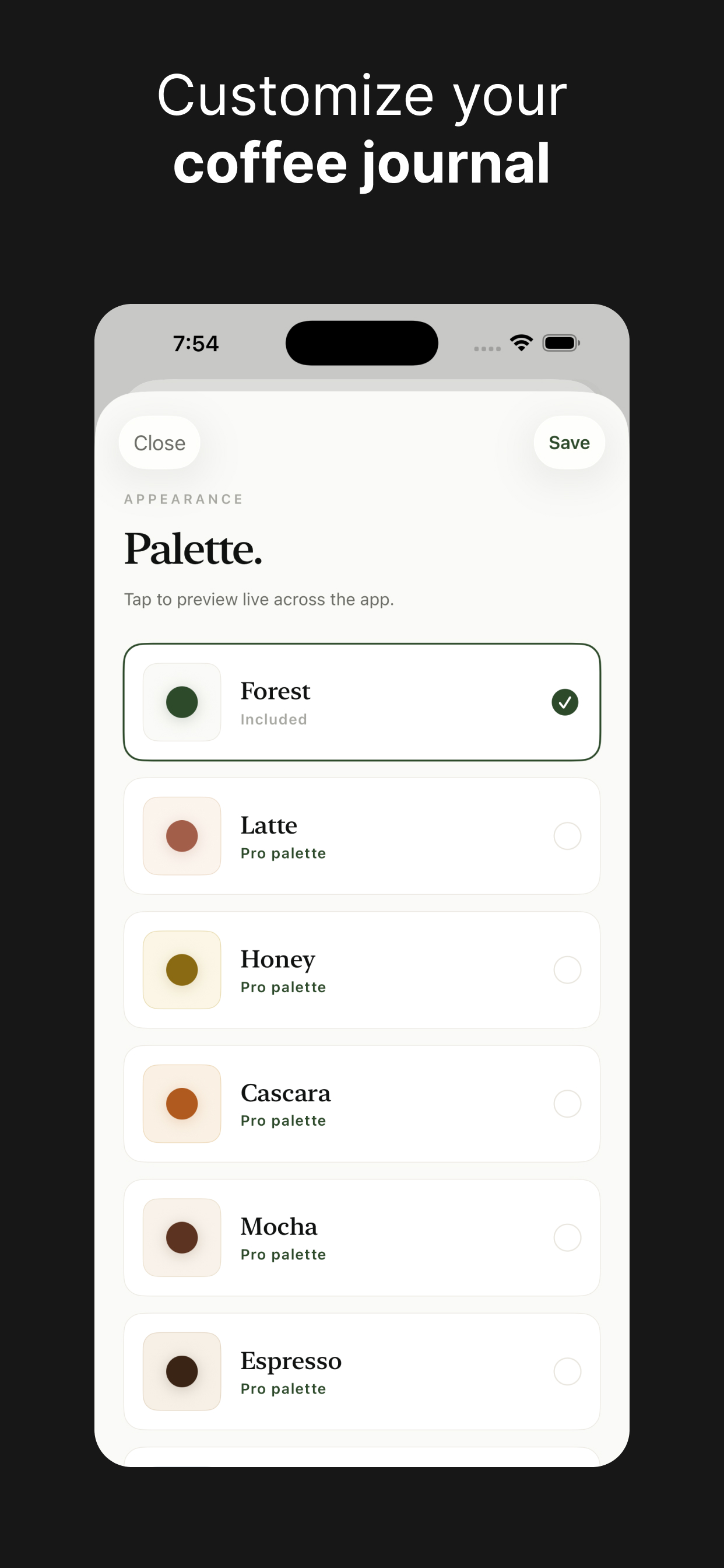 BeanBook: Coffee Journal screenshot 6