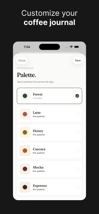 BeanBook: Coffee Journal Screenshot 6 of 6
