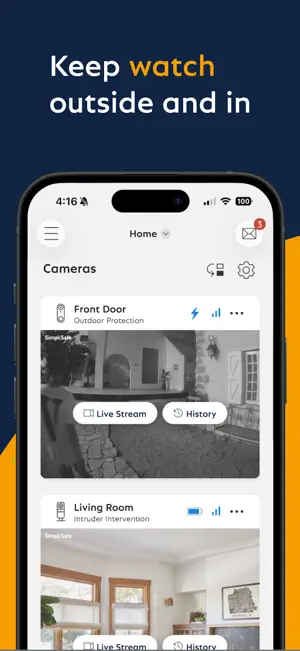 SimpliSafe Home Security App screenshot 3