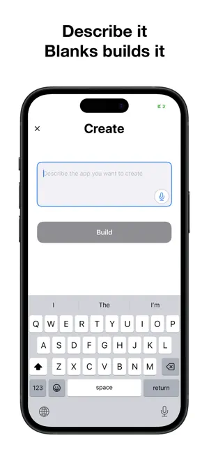 Blanks - AI App Builder screenshot 2