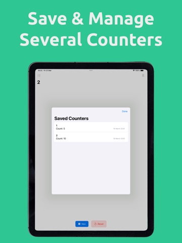 Tally Counter - Count iPad screenshot