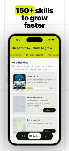 Skilldose:Self Growth & Habits iPhone screenshot