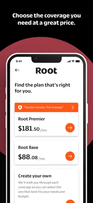 Root: Better car insurance screenshot 3