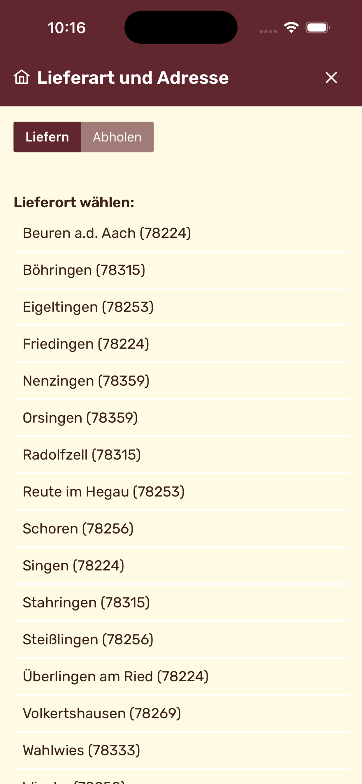 Pizza König Steisslingen screenshot 3