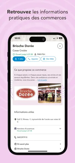 Capture d'écran de Ma Gare SNCF sur iPhone 6
