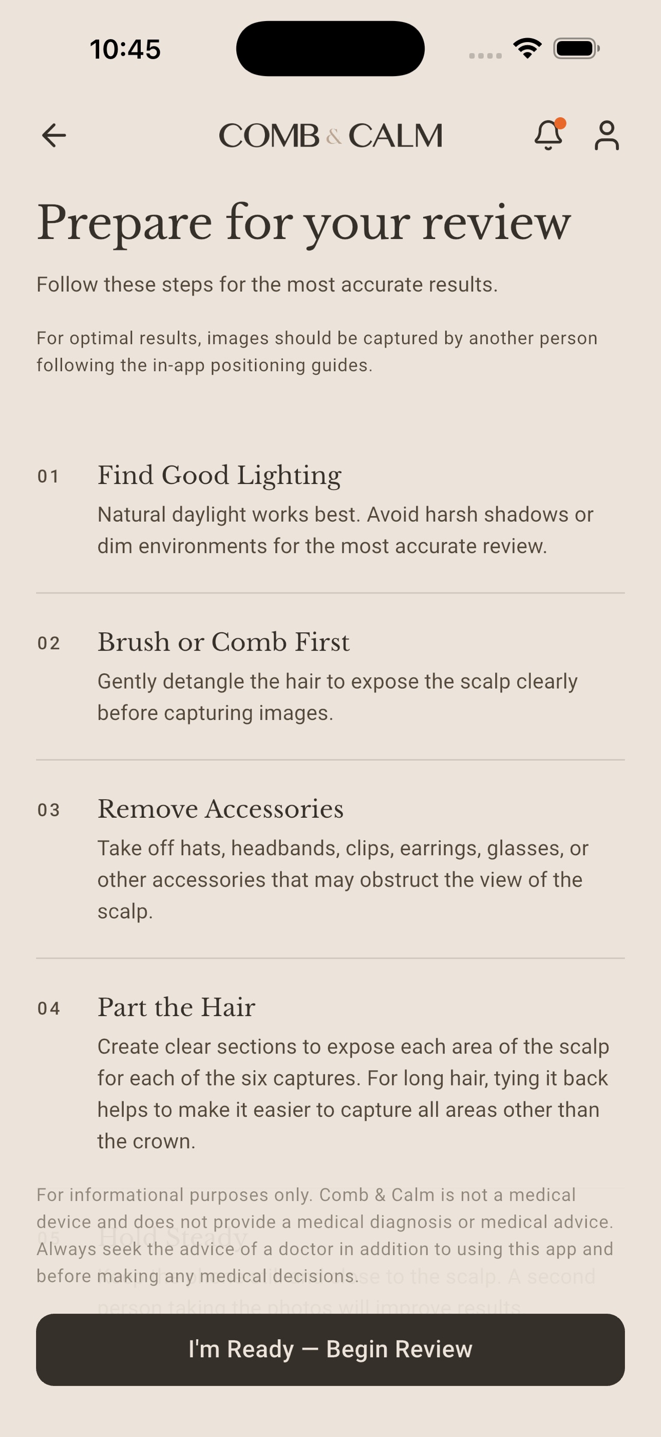Screenshot 4 of Comb & Calm