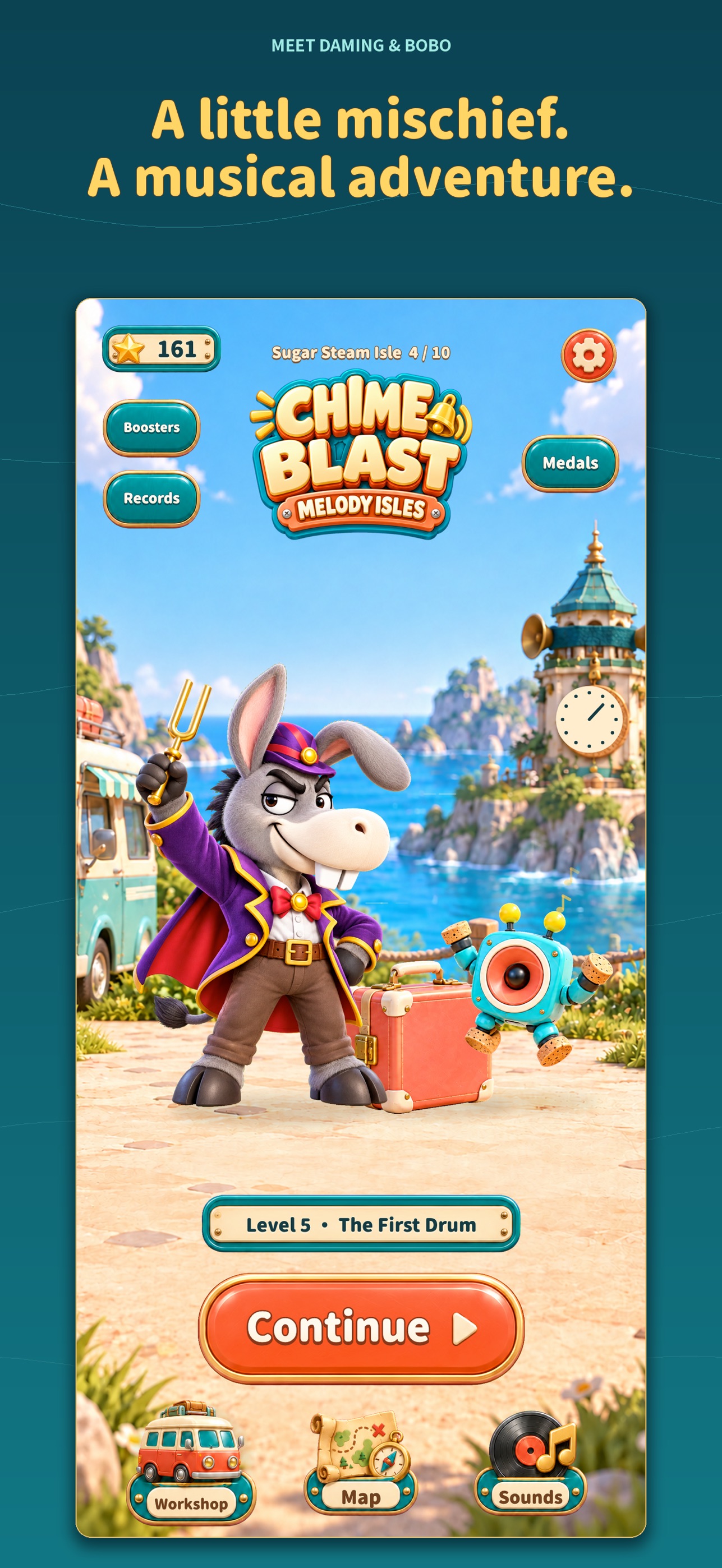 Screenshot 5 of Chime Blast: Match 3 Puzzles