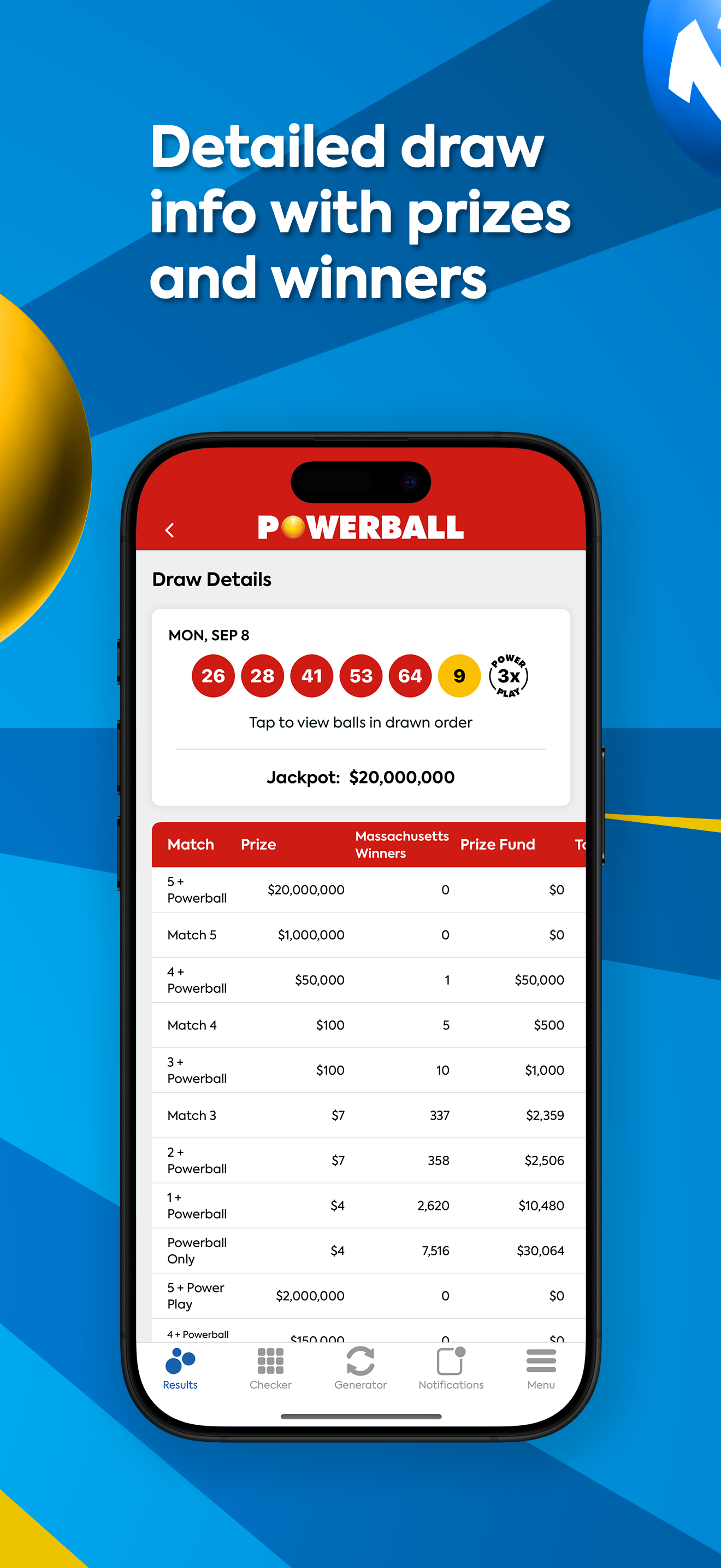 Massachusetts Lotto Results