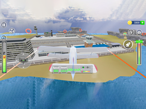 Trainer Airplane Sky Flight iPad screenshot