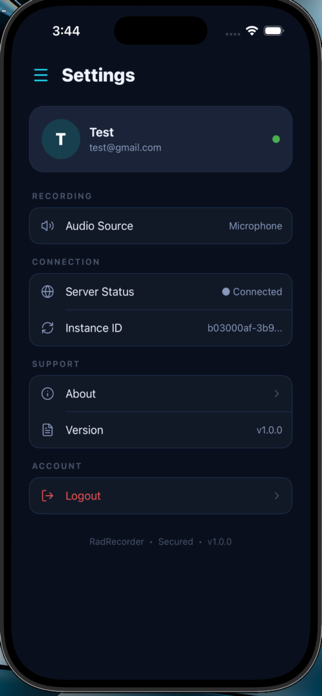 RadSpeakAI Screenshot 1 of 5