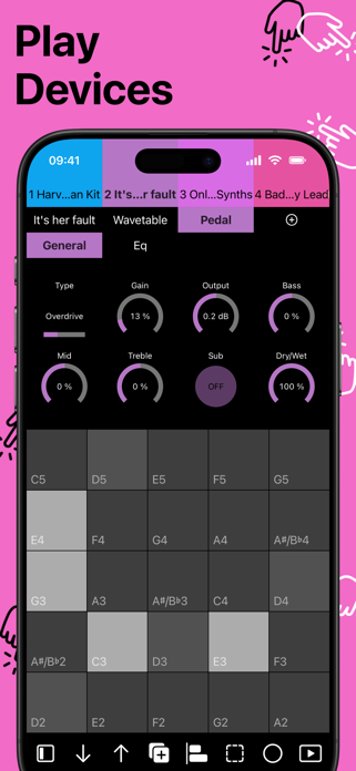 7III Tap: Live MIDI Controller Screenshot 2 of 10