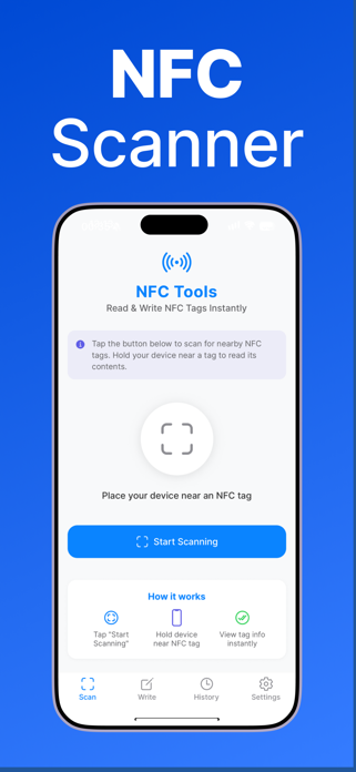QR Code & NFC Reader Writer Screenshot 2 of 3