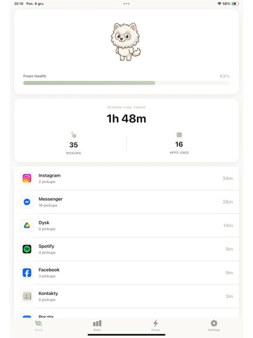 Unloop: Dopamine Detox & Focus iPad screenshot