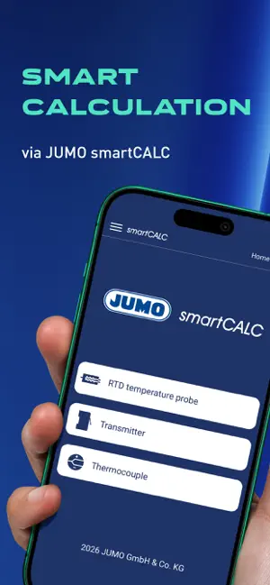 JUMO smartCALC screenshot 1