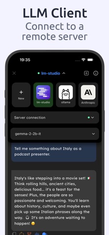 LatentChat - Assistant LLM iPhone screenshot