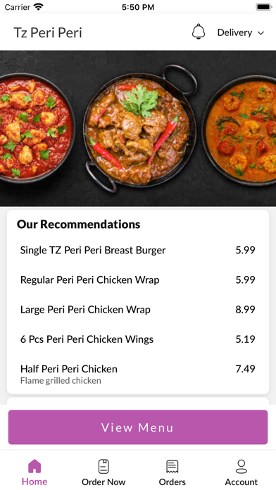 Tz Peri Peri Loughton Screenshot