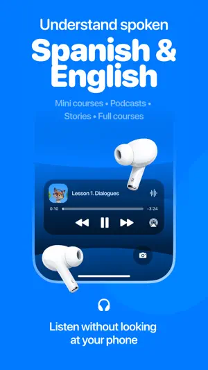 Speak English & Spanish : Lisn screenshot 4