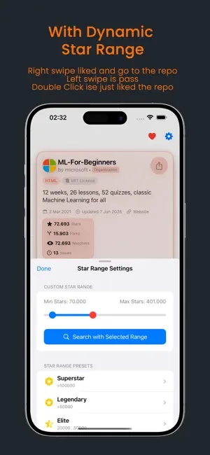 GitHubba: GitHub Repo Finder screenshot 2