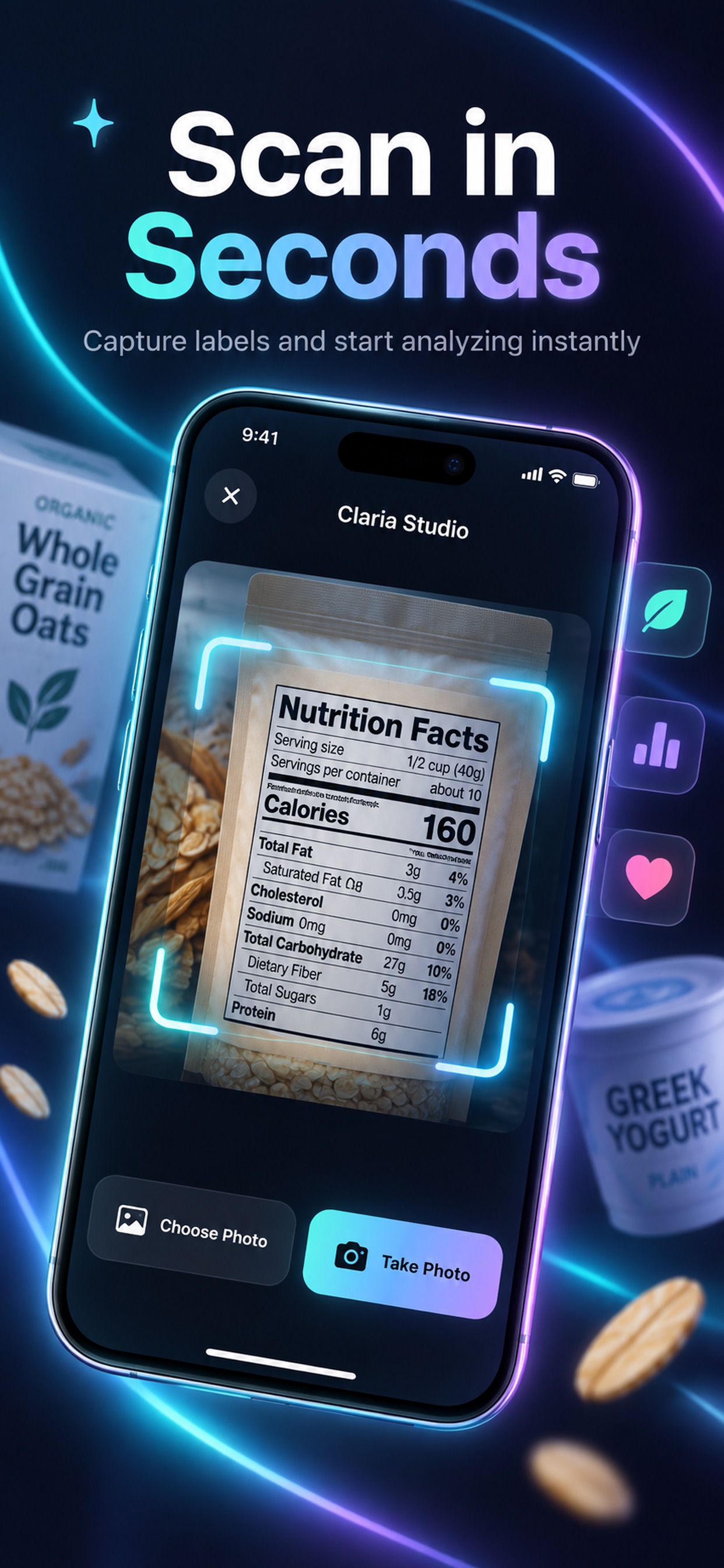 Screenshot 5 of Claria: Food Label AI