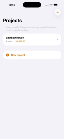 Slab: Concrete Calculator screenshot
