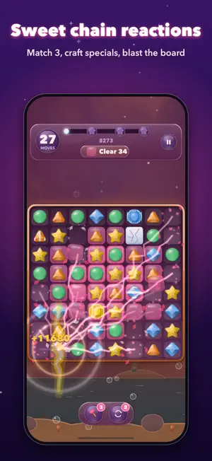 Candy Cracker: Match 3 Puzzle screenshot 1