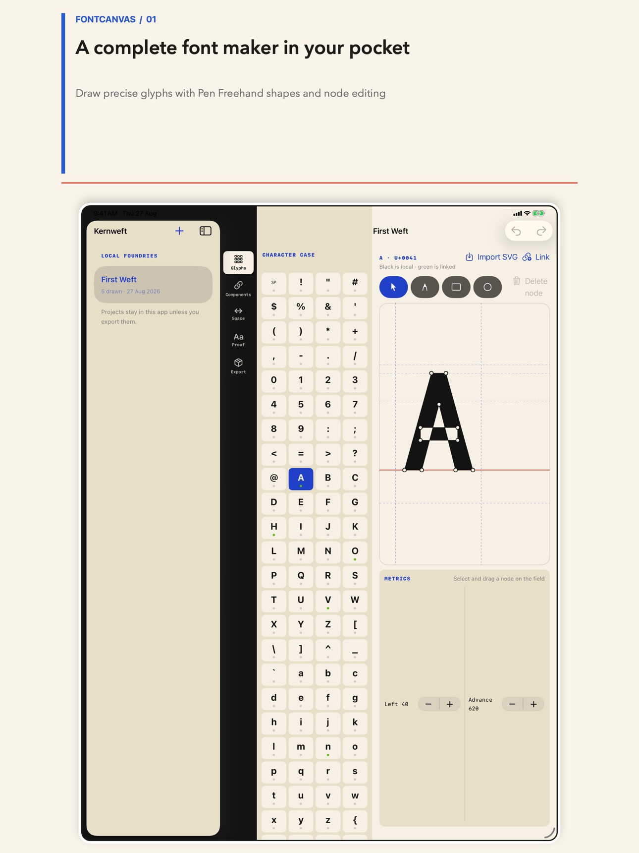 Screenshot 6 of FontCanvas: Font Maker