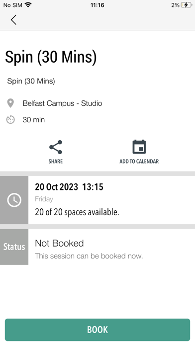 Ulster University Sport Screenshot