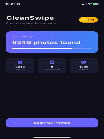 CleanSwipe – Photo Cleaner iPad screenshot
